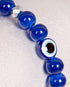 Navy Blue Bead & Sky - Blue Evil Women's Eye Bracelet - Atman Urja