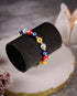 Multicoloured Evil Eye Women's Energy Bracelet - Atman Urja