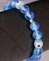 Ashima - Serene Flouroscent Blue Evil Eye Women's Energy Bracelet - Atman Urja