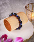 Black Bead & Navy Blue Multi Evil Eye Men's Energy Bracelet - Atman Urja